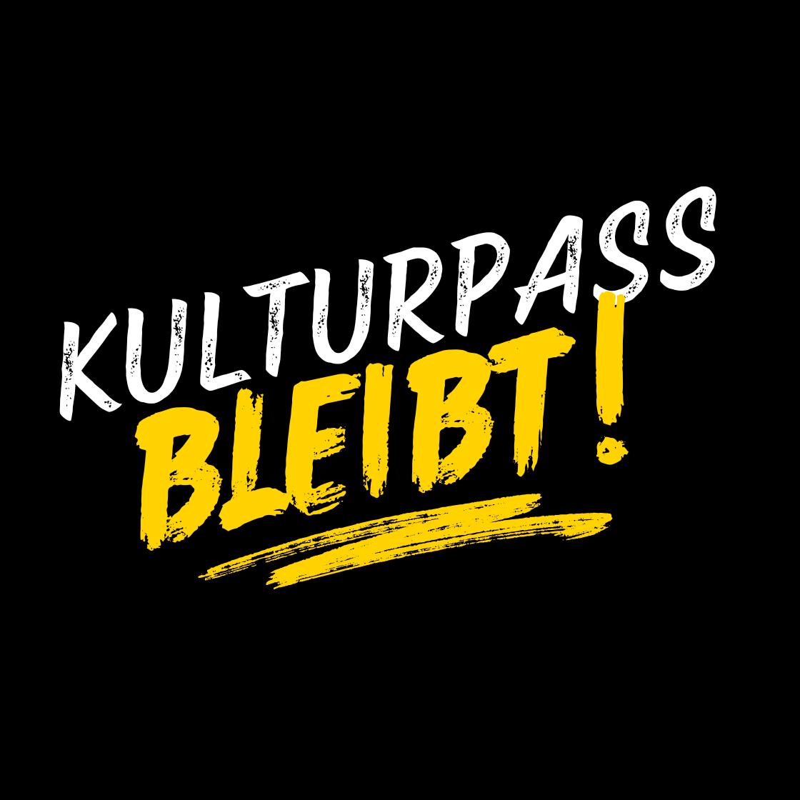 Gegen die Abschaffung des Kulturpasses!
